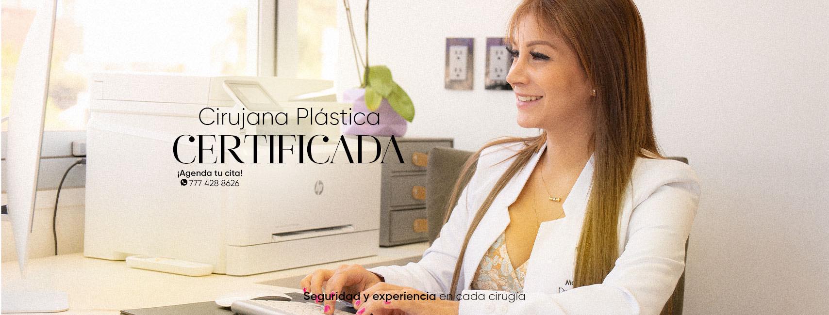 Dra. Leticia Rocha en consultorio